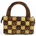 Handcrafted Coconut Shell Handbag (Thailand)