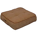 SnooZZy Tuffet Chestnut Square 32-inch Dog Bed