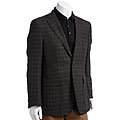 Radley Men's Dark Brown Plaid Blazer