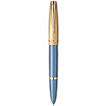 Parker 100 Diamond Blue Broad Point Fountain Pen 