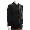Radley Men's 2-button Herringbone Velvet Blazer