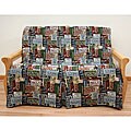 Full-size Road Trip Skirted Futon Slipcover