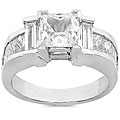 Platinum 2 1/2ct TDW Diamond Engagement Ring (G-H, I1) (Size 6.5)