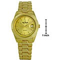 Helbros Men's Fashion Goldtone Watch