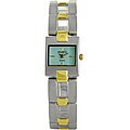 Helbros Women's Fashion Blue Dial Two-tone Watch