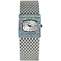 Helbros Women's EXL Blue Crystal Watch