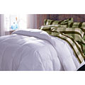 284 Thread Count Dobby Stripe All-season White Down Comforter