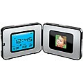 Shift3 Photo Viewer with Digital Clock (Case of 4)
