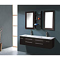 Bellezza Double Sink Bathroom Vanity Set