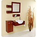 Stile Contemporary Oak Wood Bathroom Vanity Set