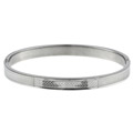 Stainless Steel Braided Celtic Love Knot Bangle