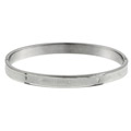 Stainless Steel Zodiac Sign Bangle