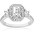 18k Gold 1 3/4ct TDW Diamond Engagement Ring (G-H, VS-SI) (Size 6.5)
