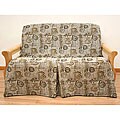 Full-size Melody Skirted Futon Slipcover 