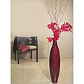 Tall Waves Arrangement in 30-inch Ellipse Floor Vase