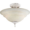 Tuscan Elegance 2-light Semi-flush Light Fixture