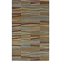 Hand-tufted Trichur Wool Rug (5' x 8')