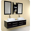 Bellezza Double Sink Bathroom Vanity Set