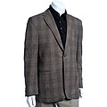Radley Brown Men's Glen Plaid Blazer
