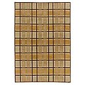 Brown Hand-knotted Wool Rug (5'6 x 8')
