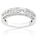 14k Gold 3/4ct TDW Princess Diamond Band (H-I,I1-I2)