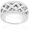 14k Gold 1/2ct TDW Diamond Floral Ring (G-H, I1-I2)