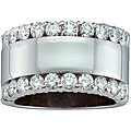 14k White Gold 1 1/2ct TDW Diamond Anniversary Ring (H-I, I1-I2)