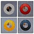 Circle Takes the Square Contemporary Canvas Art