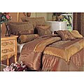 Nastalgia 7-piece Chenille Patchwork Comforter Set