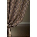 Modern Circles Poly Silk Curtain Panel (50' x 96')