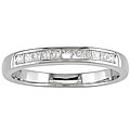14k Gold 1/4ct TDW Diamond Semi Eternity Band (G-H, I1-I2)