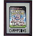 New York Giants 2008 Champs Mat 11x14 Deluxe Framed Print