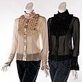 Kaelyn Max Women's Pleated Blouse