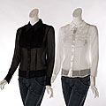 Kaelyn Max Women's Tuxedo Blouse