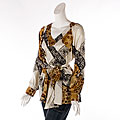 Kaelyn Max Women's Sash-tie Blouse