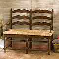 Brown Ladder Bench