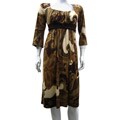 Elizabeth Women's Plus Size 3/4-sleeve Dress