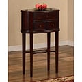 Oval Drawer-front Accent Table