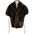 Black Rivet Women's Faux Fur Stole