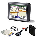 Garmin Nuvi 250 GPS Navigation Complete Mobile Kit