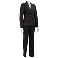 Jones New York Women's 2-piece Mini Stripe Pant Suit