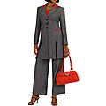 Audrey B Women's Plus Size 3-piece Pant Suit