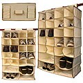 Heavy-duty Canvas Shoe and Handbag Organizer