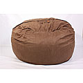 LoveSac 8-foot Foam BigOne Brown Lounge Bag/ Chair