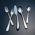 Aquatique Bright 12-piece Flatware Entertainment Set, service for 4