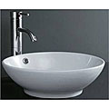 Small Round Porcelain Bathroom Vessel Sink