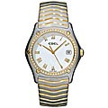Ebel Classic Wave Men's Steel 18k Gold Watch