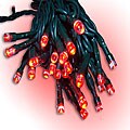 1000 Red LED Holiday Lights