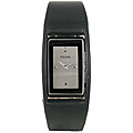 Pulsar Women's Black Leather Strap Watch