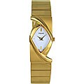 Pulsar Women's Dress White Dial Gold Tone Bracelet Watch